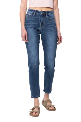 Judy Blue Women's High Waist Shield Back Pocket Slim Fit Jeans 82549
