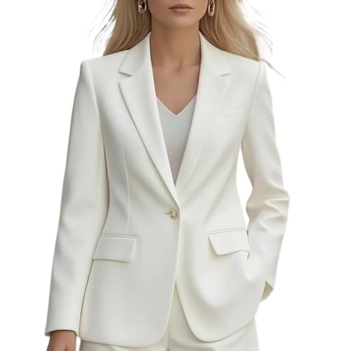Blazer court pour femmes style bureau et sortie veste décontractée mi-saison