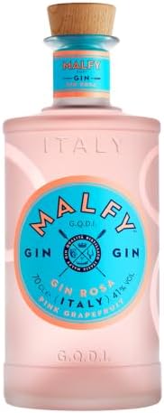 Malfy Rosa Sicilian Pink Grapefruit Flavoured Gin, 41% ABV, 70cl