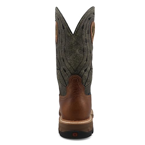 Image of Twisted X Men's12 Pull On Nano Composite Toe Waterproof Western Work Boot