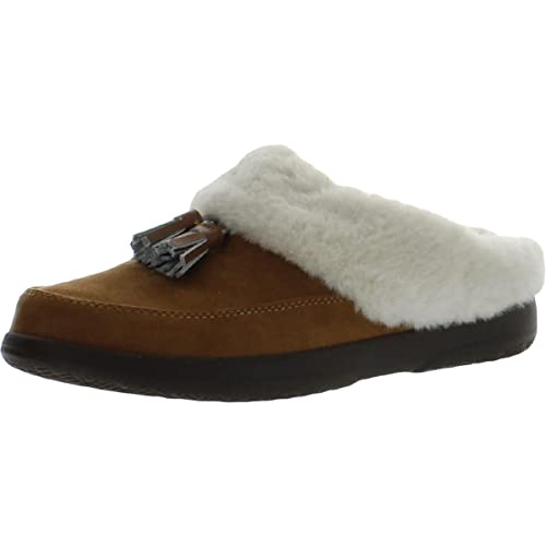 Vionic Perrin Women s Arch Supportive Slipper With Removabl Toffee - 10 Medium