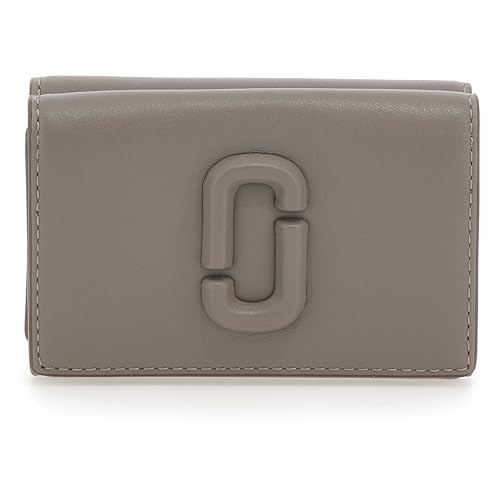MARC JACOBS Women's The Trifold Wallet, Concrete, Einheitsgröße