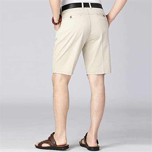 Short cargo homme en coton beige pour les journées d'été