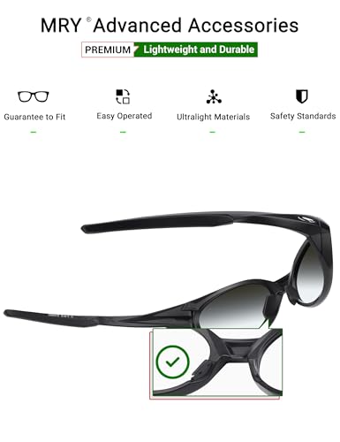 Image of Mryok Replacement Earsocks Nosepieces Kits for Oakley Eye Jacket Redux OO9438 Sunglasses - Opt
