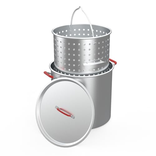 Megamaster 80 Qt Aluminum Turkey Fryer Pot