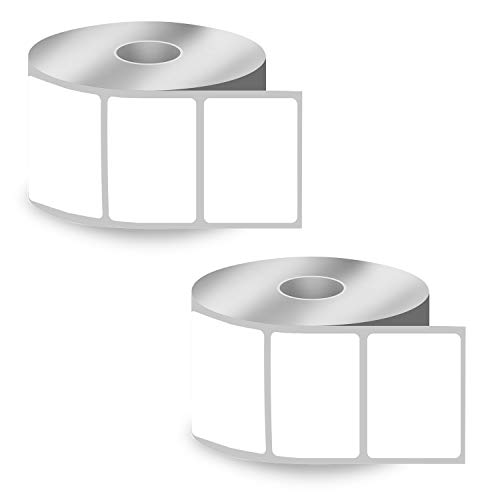 BETCKEY, 51mm x 38mm(2 in x 1.5 in) Barcode & Address Thermal Labels, 2000 Perforated Labels (2 Rolls)