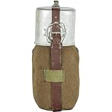Fox Outdoor 94-871 Romanian Aluminum Canteen W/Felt Cover