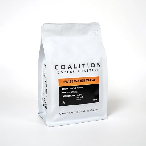 Coalition Coffee Roasters Café en Grano Descafeinado 12 oz