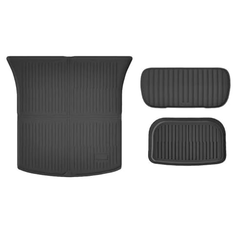 Double tapis de protection coffre Tesla Model Y Juniper 2025 2026 durable antidérapant