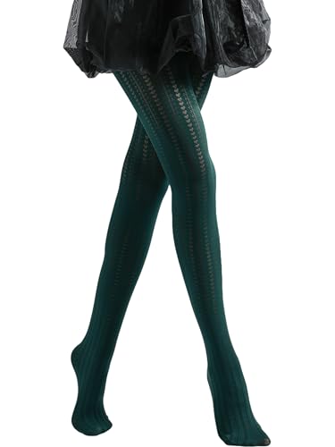 Image of Sahabowi Women Tights, Sheer High Waist Pantyhose, Vintage Control Top Stockings, Siwa7
