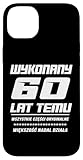 60 Urodziny Polska Koszulka Urodzinowa by GitGraf