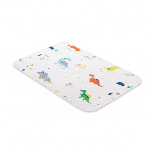 Image of Safe-O-Kid Baby Diaper Changing Mat, 70 x 49 cm Waterproof & Foldable Bed Protector, Soft & Comfortable Changing Pad for Newborns, Travel-Friendly & Easy to Clean - (Pack of 1)