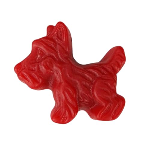 Jelly Belly Red Licorice Scottie Dogs, 2.75 Ounces, Pack of 3