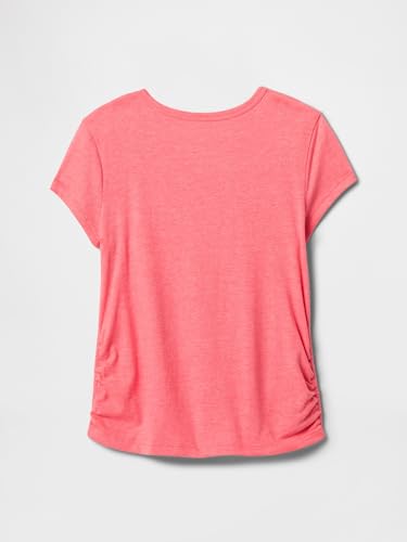 GAP Girls' Rouched Logo Tee2
