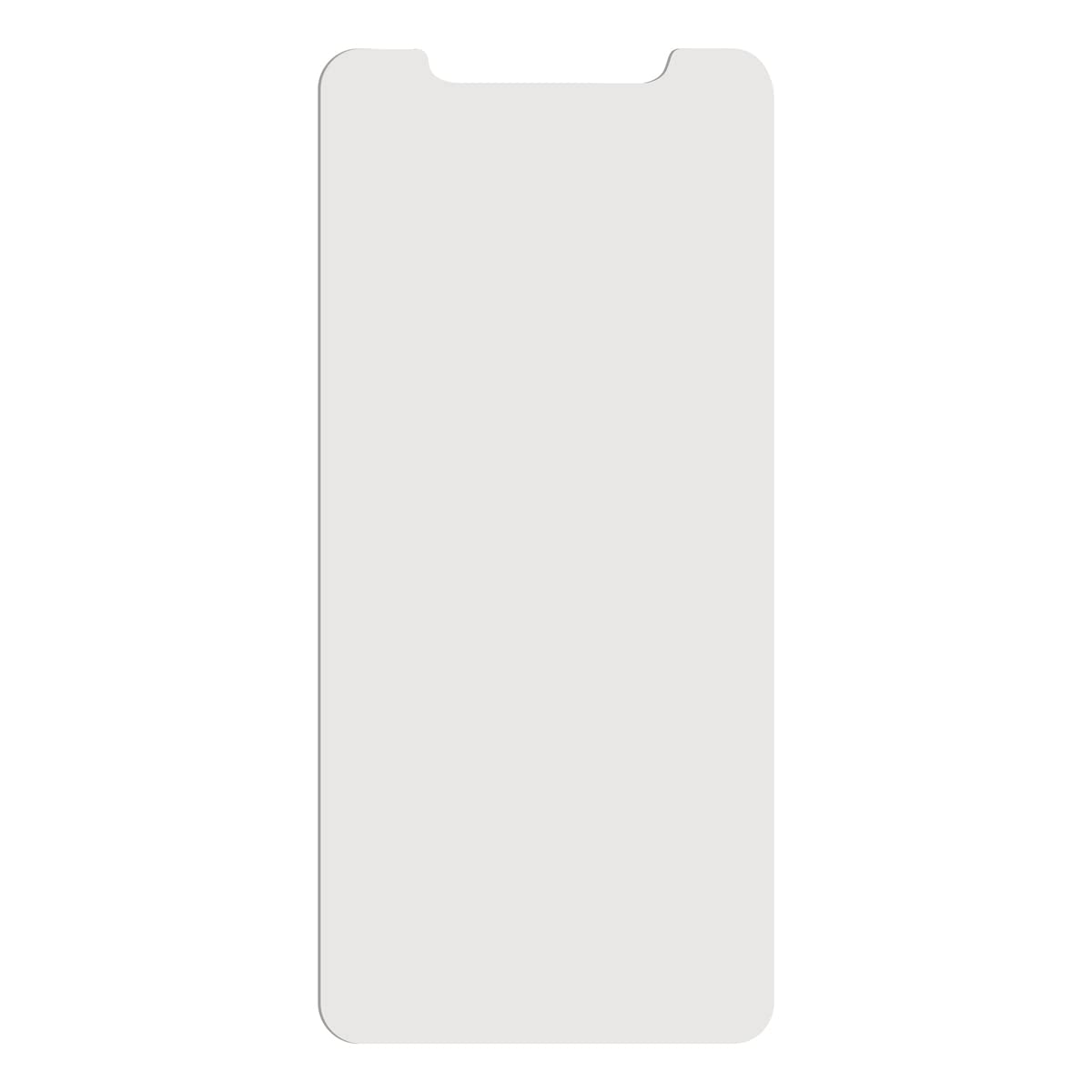 KSIX smart your tech Tempered Glass Screen Protector for iPhone XR Thickness 0.33 mm, Transparent
