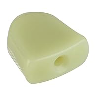 Elegant appearance and color, nice decoration of your guitar head. Delicate workmanship with good texture, smooth for you to use. Great button of standard acoustic guitar and electric guitar tuning pegs. Comes with 6 pcs white ferrules, 6 pcs black f...