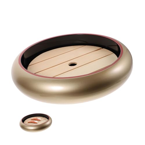 EXAOMBLE 2個 寿司刺身盛台 木製まな板付き 点 食品ディスプレイ皿 ホーム レストラン用 簡単洗浄可能 食欲増進和食器