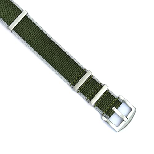 Image of WAMD Seat Belt NATO Watch Straps /Bands - 18mm,20mm,22mm and 24mm Nylon Watch Straps for Watches - Multicolour Options