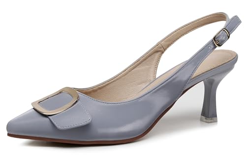 VenusCelia Women's Charming Lady Slingback Pump Shoe