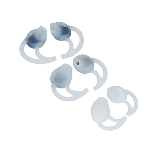 3 Pairs SML Size Earbuds Buds Eartips for Bose QC20 IE2 MIE2 SIE2 Earphones Transparent - //coolthings.us