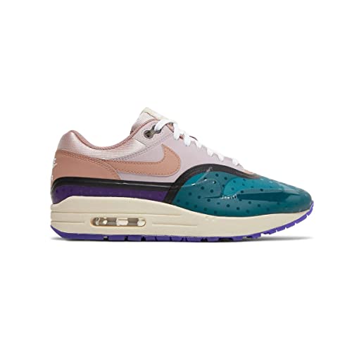Image of Nike Air Max 1 Women's Shoes, Fog Plum Pink Fossil Pink Oxford Pink, 6 US
