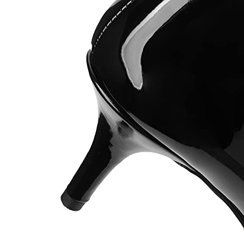 CosyFever 2.6 Inch Stiletto Pointed Toe Pumps Party Wedding Dressy Mid Heels Shoes4