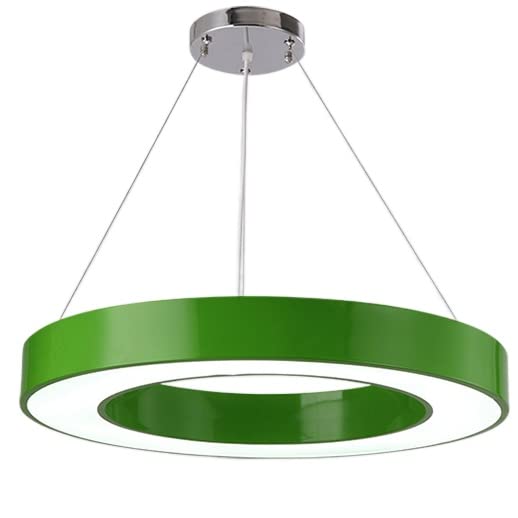 Lumière Circulaire LED pour Maternelle Lustre Suspendu Coloré Cour