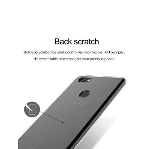 Image of COVERBLACK Back Cover for Vivo Y83 - Transparent