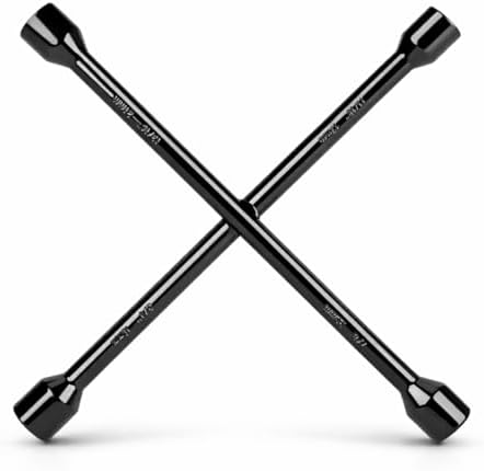 10 ferramentas essenciais para caminhoneiros no Dia a Dia 9 Chave de Roda de Carro em Cruz Estrela 17mm 19mm 21mm 23mm