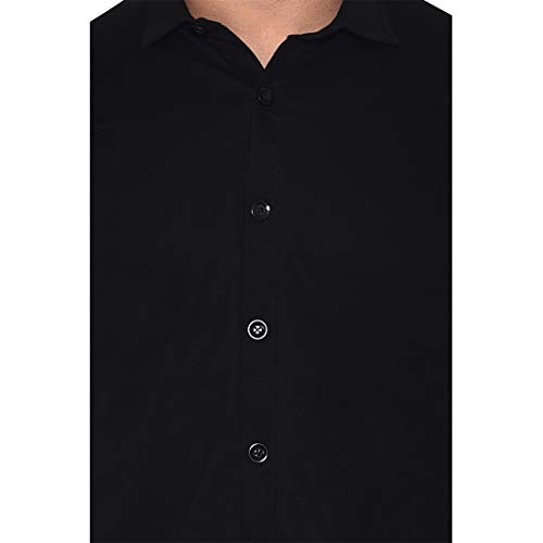 Image of Geum Men's Cotton Full Sleeve Spread Collar Casual Shirt