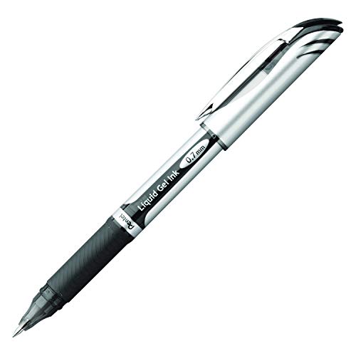 Bolígrafo Pentel Energel Xm Rollerball 0.7mm Negro Pack 12