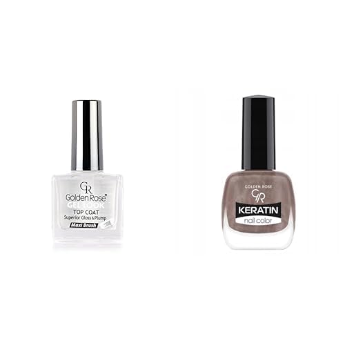 Golden Rose Gel Look Top Coat & Oje Seti