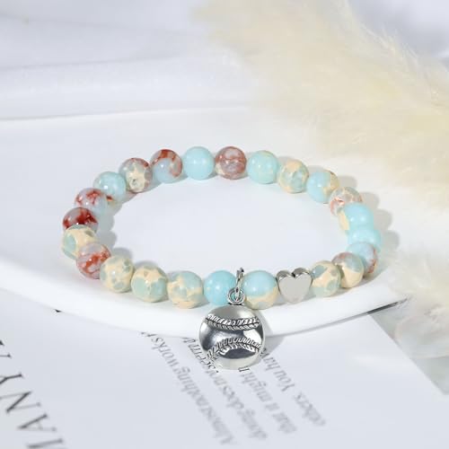 BAYLAY Volleyball Softball Basketball Soccer Football Baseball Bracelet Stuff Accessories Gifts for Teen Girls Boys, Stocking Stuffers for Kids, Birthday Gift Ideas for Girls Boys2