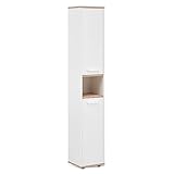 hochschrank buche 50 cm SCHMALER NISCHENSCHRANK – Die Breite von nur 30cm ermöglicht den Einsatz des Badedu ARC Badhochschrank auch in kleinen Bädern, so setzt sich der Badezimmerschrank elegant in jede Nische