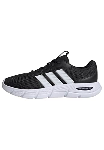 adidas Homme Cloudfoam Flex Laces Shoes, Core Black/FTWR White/Core Black, 45 1/3 EU