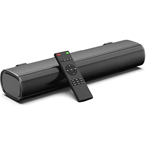 Mini Barra de Sonido Inalámbrica 2.0 Canales 50W con Bluetooth 5.0 y Mando a Distancia Cover