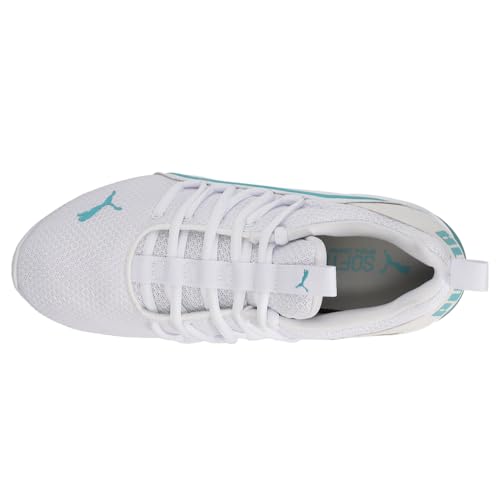 PUMA Women's Axelion Training Shoes, White Porcelain, 10