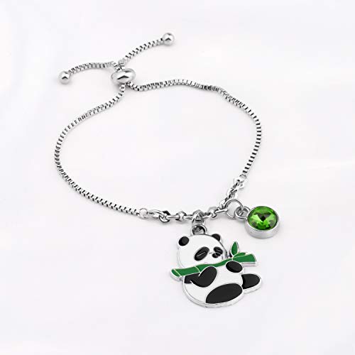 WSNANG Panda Bracelet - Bear Jewelry Charm for Animal Lovers and Friends2