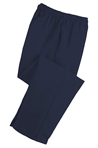 Joe's USA Adult Soft and Cozy Classic Style Open Bottom Sweatpants in 8 Colors | Navy, X-Large