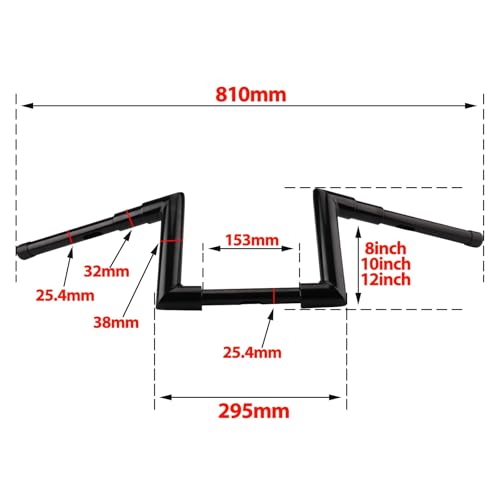 Guidon Riser pour soulager le mal de dos en pilotant les motos Softail et Sportster
