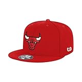 Ultra Game Men’s NBA Official Twill Snap Back Ultimate Baseball Cap Hat, Chicago Bulls, Team Color, One Size