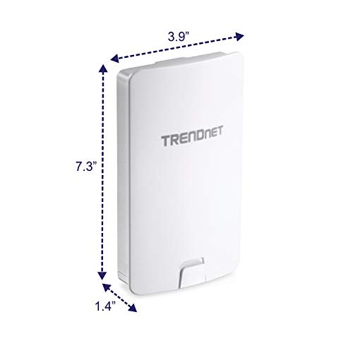 Image of TRENDnet 14 DBI WiFi AC867 Outdoor Poe Preconfigured Point-to-Point Bridge Kit, 14 DBI Directional Antennas, for Point-to-Point WiFi Bridging Applications, 5GHz, AC867, TEW-840APBO2K