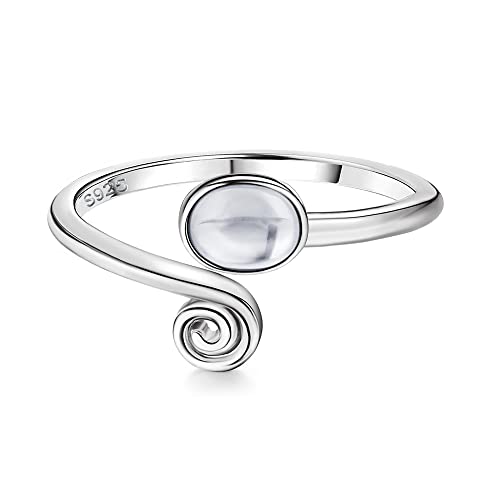 Diamday Sterling Silver Toe Ring For Women Adjustable, Plating Knuckle Ring For Men Girls Gift Jewellery #TOP14