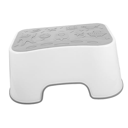 Escabeau de salle de bain plastique FRCOLOR rehausseur de toilette