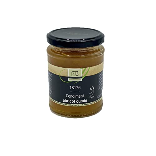 Condiment albaricoque comino - Maison des Gourmets - tarro 310g