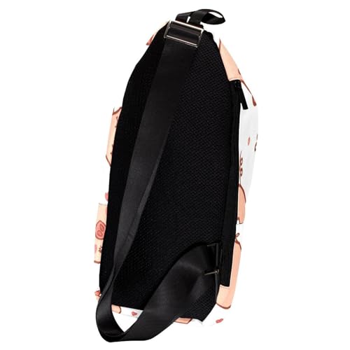 Bolsa cruzada de cerdo multicolor ideal para rutas de senderismo y viajes cortos 2