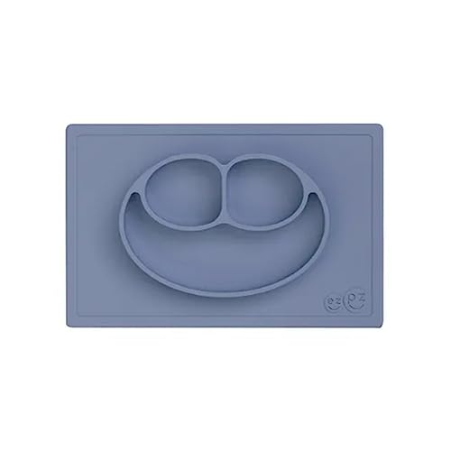 ezpz Happy Mat Suction Plate (Indigo) — 24 Months+