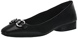 Anne Klein Women's Cora Flat, Black, 11 M