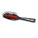Phillips Brush 3000 Purse Size Cushion Hair Brush with Flower Design - Teal