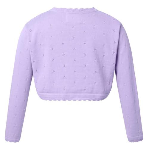 Kids Girls Knit Cropped Bolero Shrug Cardigan Sweater Dress Coat Button Jacket Flower Girl Dress Cover Up2